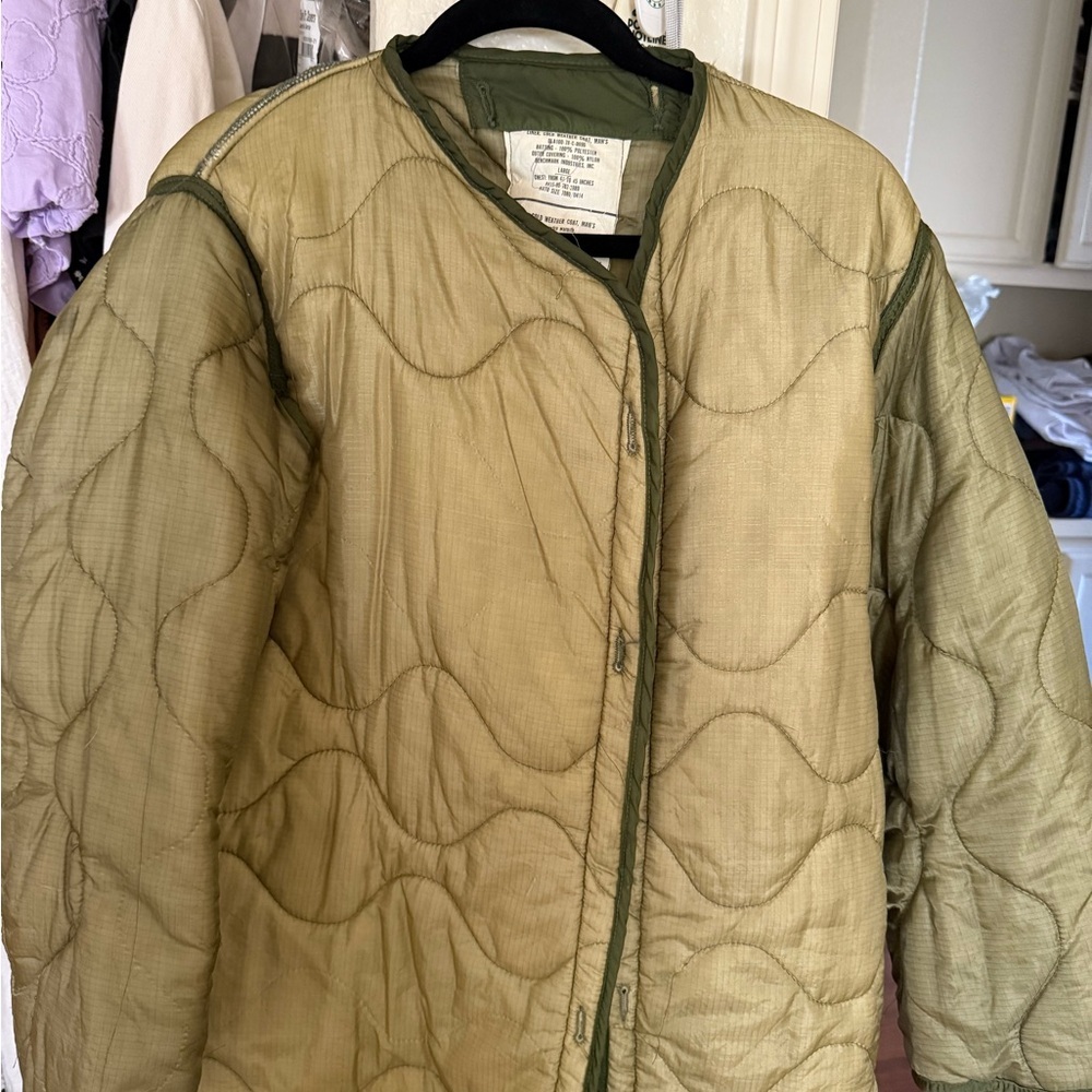 Vintage US Army Quilted Jacket